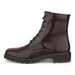 ECCO Winter Boots Metropole Vienna (Full-grain Leather, Lace-up Boots) Dark Brown Ladies