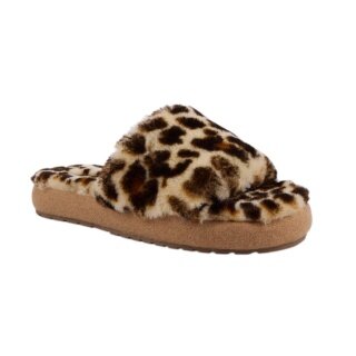 EMU Australia Slippers Mckay Leopard (Sheepskin) brown Ladies