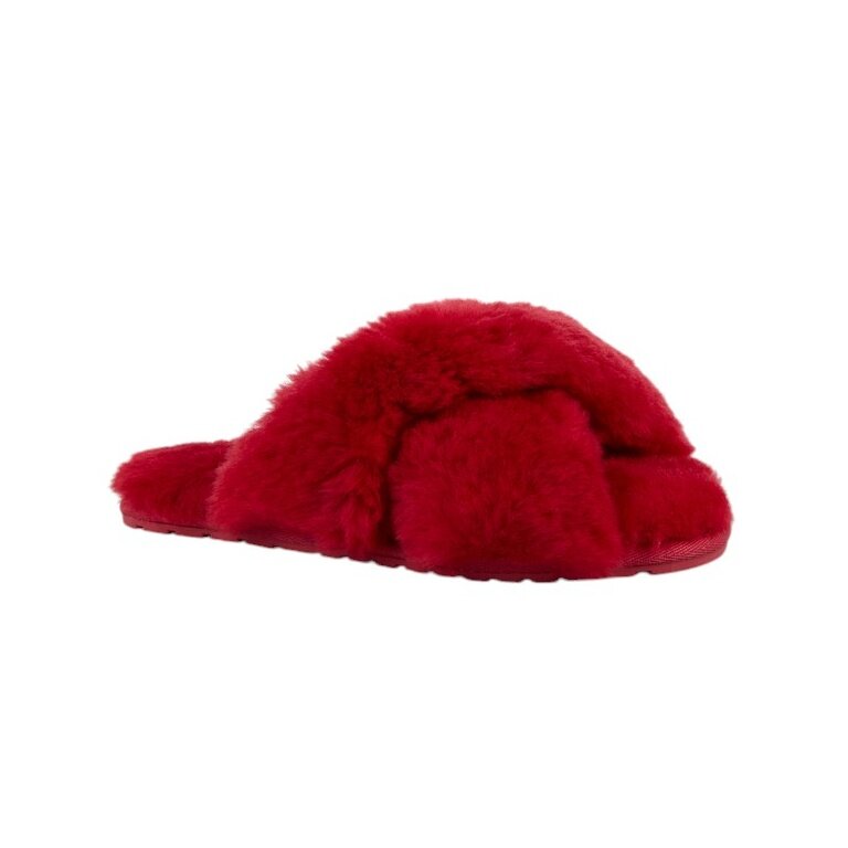 EMU Australia Slippers Mayberry (100% Sheepskin) red Ladies
