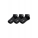 Erima Sportsocke Quarter black - 3 pairs