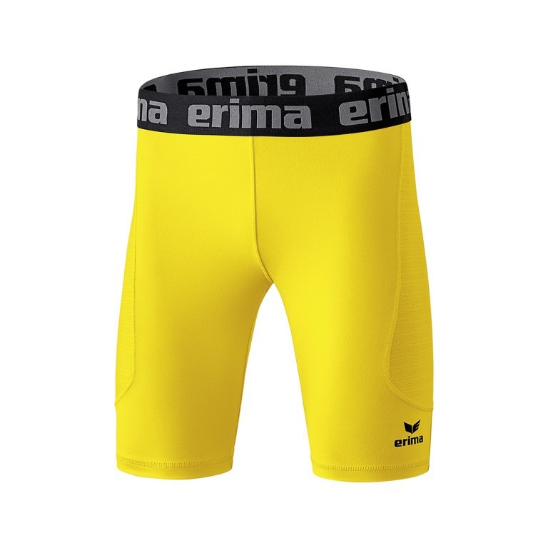 Erima Underwear Boxer Shorts Tights Elemental (tight-fitting) yellow Men