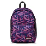 Eastpak Everyday Backpack Out Of Office Shape Pink - violet/blue 27 Litres