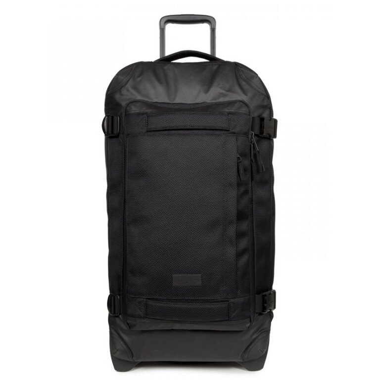 Eastpak Travel Bag Tranverz CNNCT M Coat (78 Litres) with Wheels Black