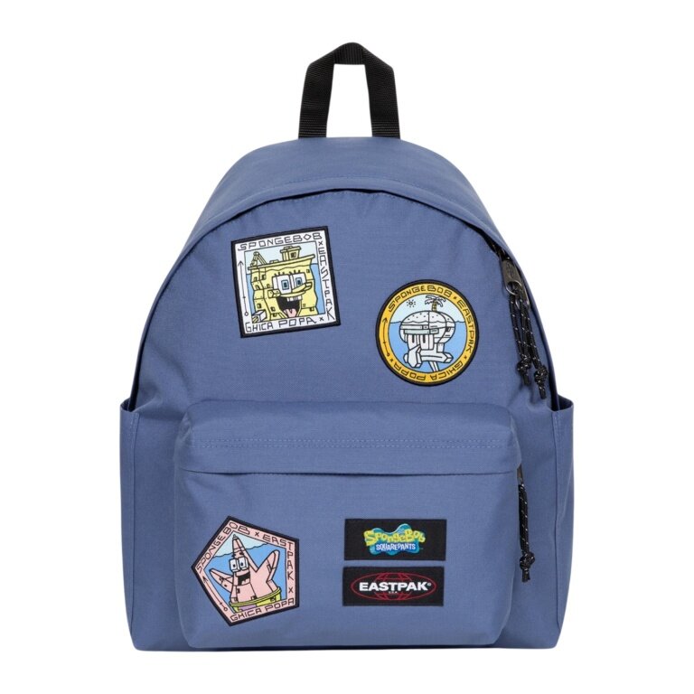 Eastpak Everyday Backpack Day Pak'r Authentic Original Bikini Patches - blue 24 litres