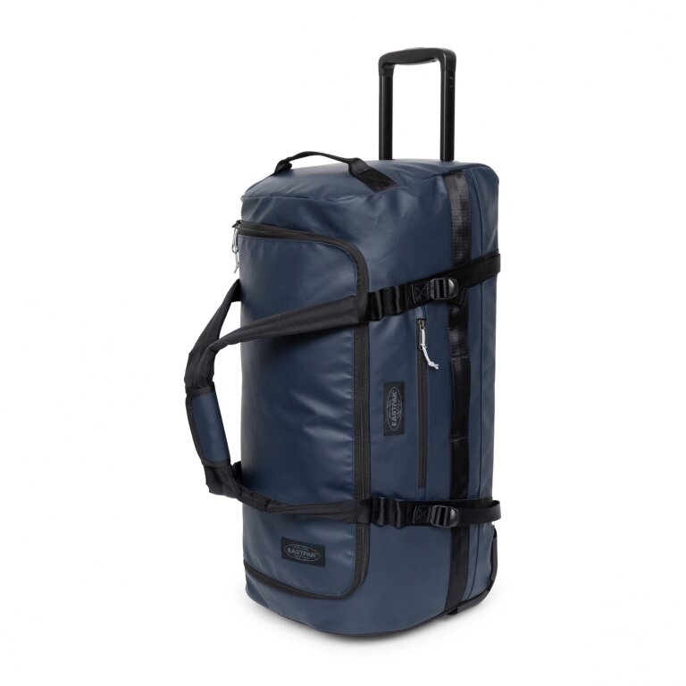 Eastpak Travel Duffle Bag Pack Wheel M with Wheels (60 Litres) Tarp Navy - dark blue