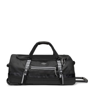 Eastpak Travel Duffel Pack Wheel M with Wheels (60 Litres) Tarp Reflect - black