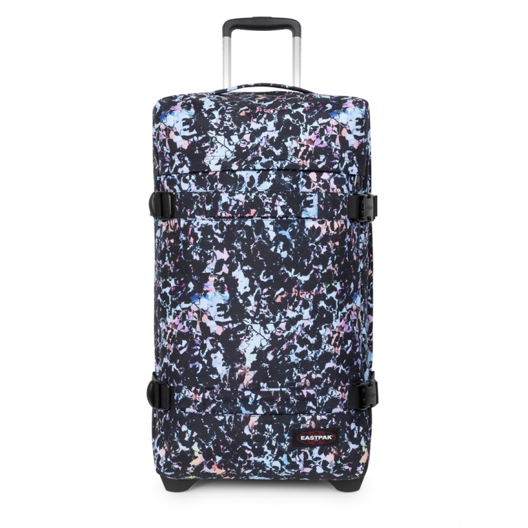 Eastpak Travel Duffle Bag Transit'r L with Wheels (121 Litres) Camouflora Light Multi-coloured