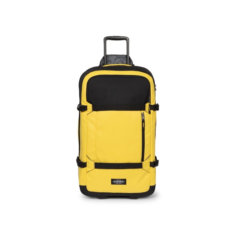 Eastpak Travel Duffle Bag Transit'r Pro M Authentic Original (with wheels, 63 litres) yellow/black