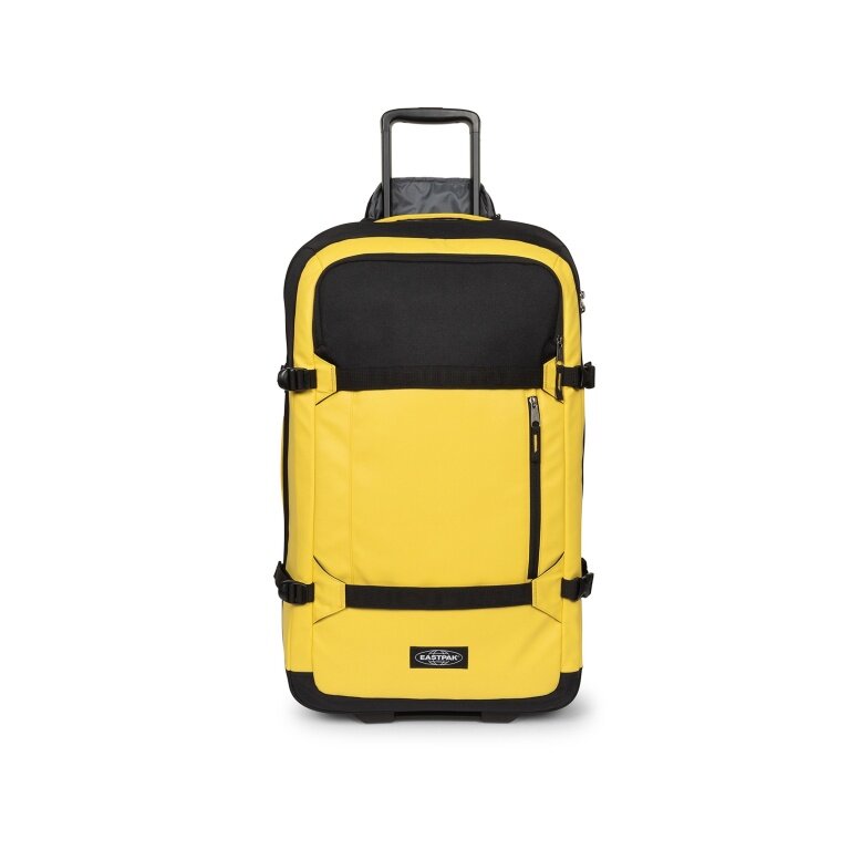 Eastpak Travel Holdall Transit'r Pro L Authentic Original (with wheels, 105 litres) yellow/black