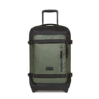 Eastpak Travel Bag Tranverz CNNCT S Khaki (42 Litres) with Wheels Dark Green