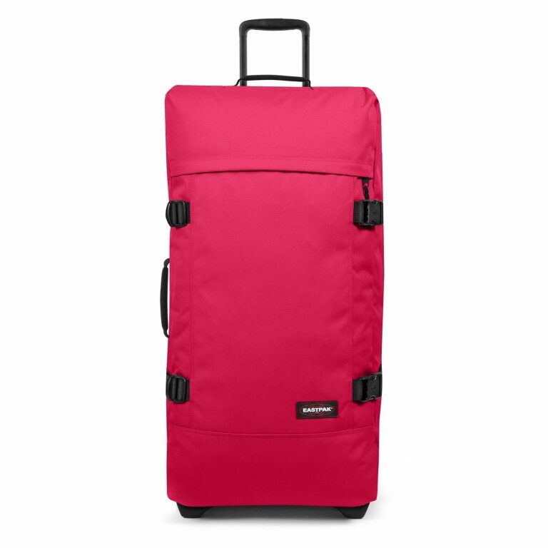 Eastpak Travel Holdall Tranverz L Saffron Red (121 Litres) with Wheels Magenta