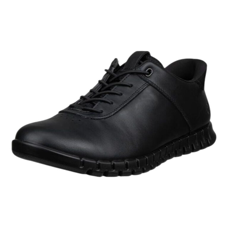 ECCO Sneaker Gruuv Lite (full-grain leather) black ladies