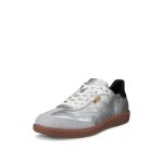 ECCO Soft 11 Sneakers (Full-grain Leather) Silver Ladies