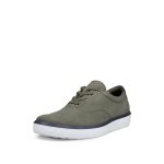 ECCO Soft 60 Sneakers (Nubuck Leather) Olive Green Men's