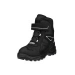 Ecco Winter Boots Snow Mountain (Nubuck Leather/Textile, waterproof) black children
