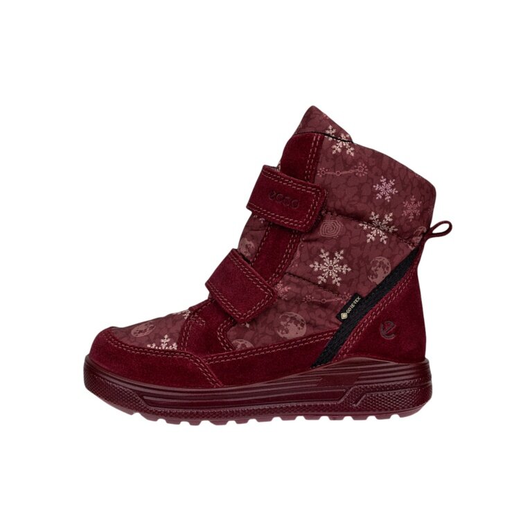 Ecco Winter Boots Urban Snowboarder Mid GTX (Suede, waterproof) winter red children