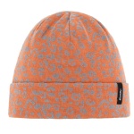 Eisbär Beanie (Banto RL - Merinomix) orange/grey - 1 piece