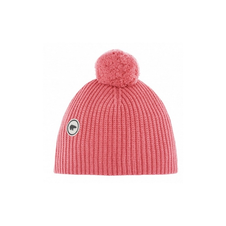 Polar Bear Hat (Pom Pom) Mirna - Cashmere - Pink Women