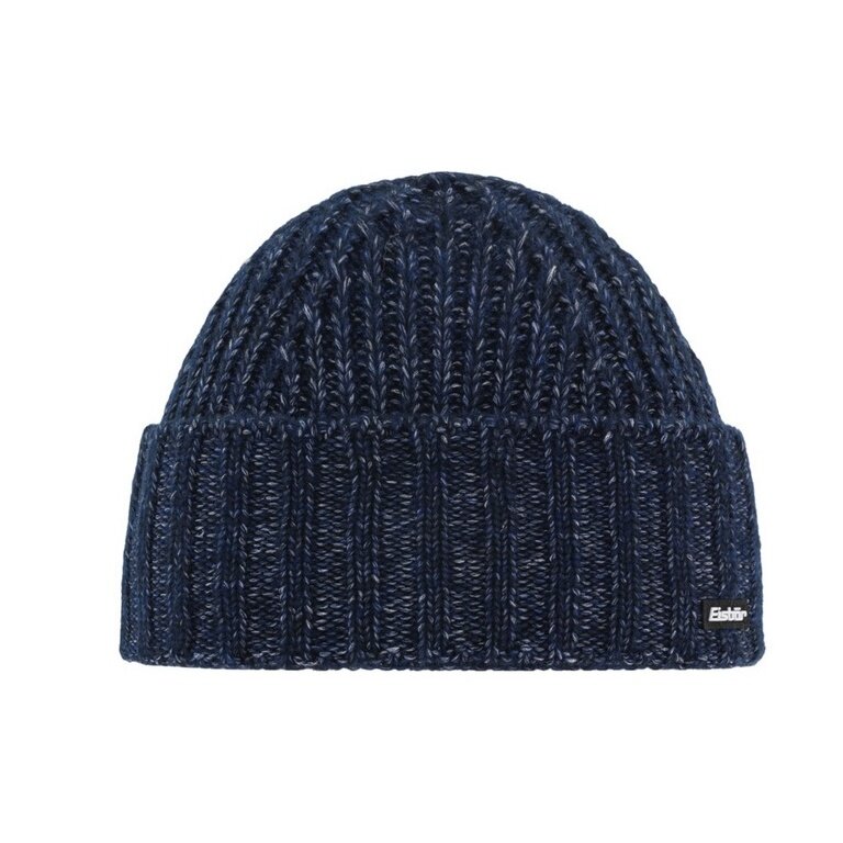 Eisbär Beanie Basso - Ribbed Structure - Dark Blue