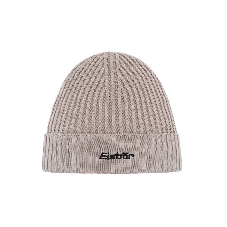 Eisbär Beanie Poca RL - Ribbed Structure - Silver - 1 Piece