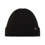 Polar Bear Beanie (Beanie) Ribbed MÜ 2.0 Ribbed Structure - Black - 1 Piece