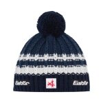 Polar Bear Hat (Pom Pom) Kova SA - Merinomix - midnight blue/white - 1 piece