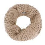 Eisbär Tube Scarf Afra Loop (Merinomix) sand brown