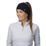 Polar Bear Headband Jamies (Lining made of fleece merino wool) black ladies