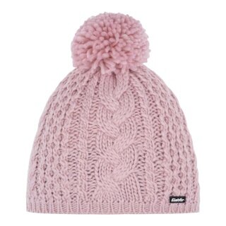 Polar Bear Knitted Hat (Pom Pom) Afra Ladies - pink/rose - 1 piece