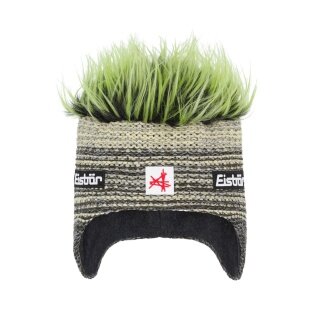 Polar Bear Winter Hat (Ear Hat) Campo Cocker SA - brown/beige/green - 1 piece