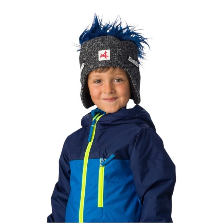 Polar Bear Winter Hat (Ear Hat) Penny SA Kids - graphite grey/blue - 1 piece