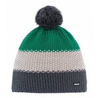 Polar Bear Winter Hat (Pom Pom) Star Pompon RL green/cream/gray