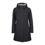 Elkline Winter Coat Apres Ski (windproof, waterproof) anthracite grey mélange ladies