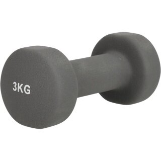 Endurance dumbbell frost grey 3kg - 1 piece -