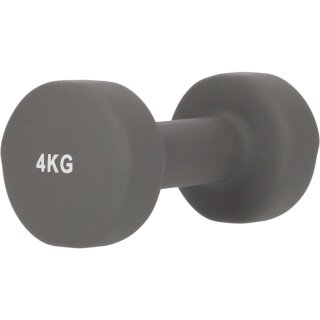 Endurance dumbbell grey 4kg - 1 piece -