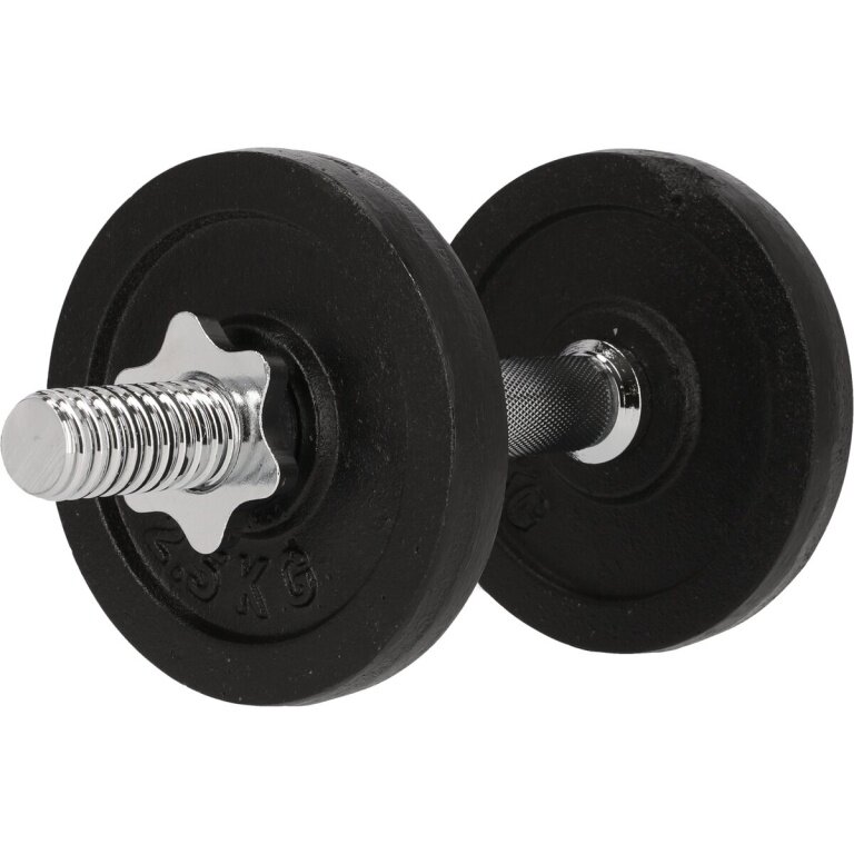 Endurance Dumbbell Set black/grey 10kg - 1 piece -