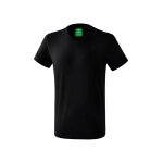Erima Sport T-shirt Basic Style (100% Cotton, V-neck) black Men