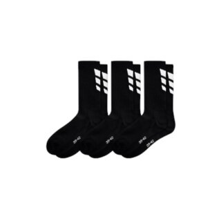 Erima Sportsock 3 Wings (regular fit) black - 3 pairs
