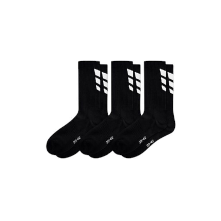 Erima Sportsock 3 Wings (regular fit) black - 3 pairs