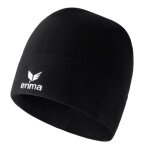 Erima Beanie Hat (Beanie) Fleece black - 1 piece