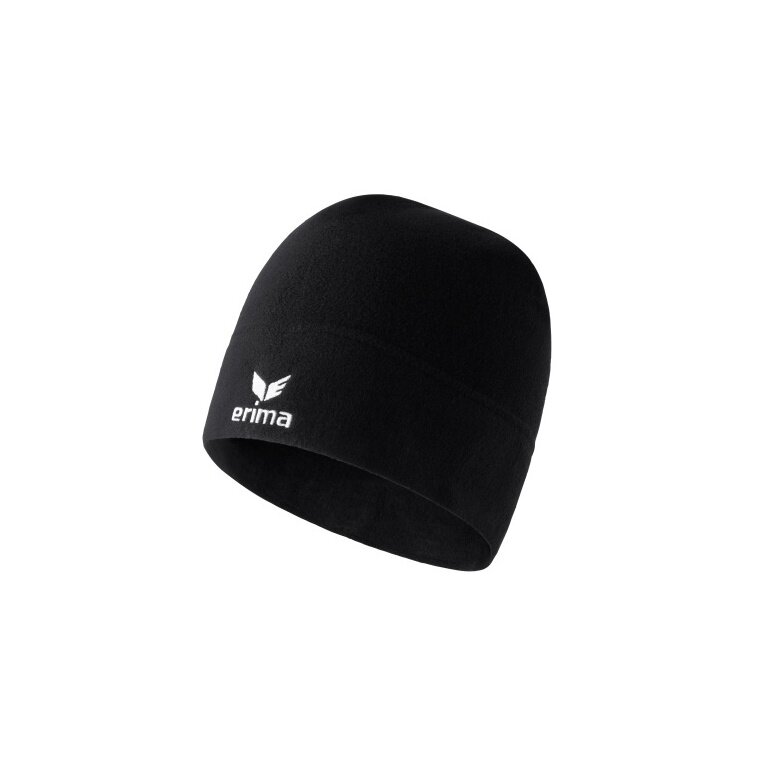 Erima Beanie Hat (Beanie) Fleece black - 1 piece