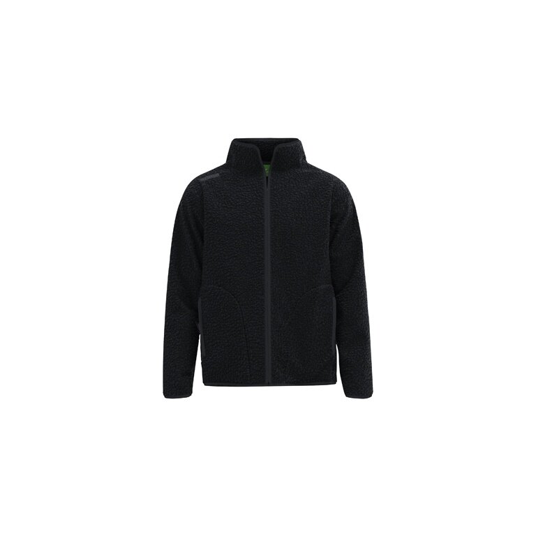 Erima fleece jacket team sport (soft, comfortable teddy fleece) black men's