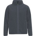 Erima fleece jacket team sport (soft, comfortable teddy fleece) grey men's