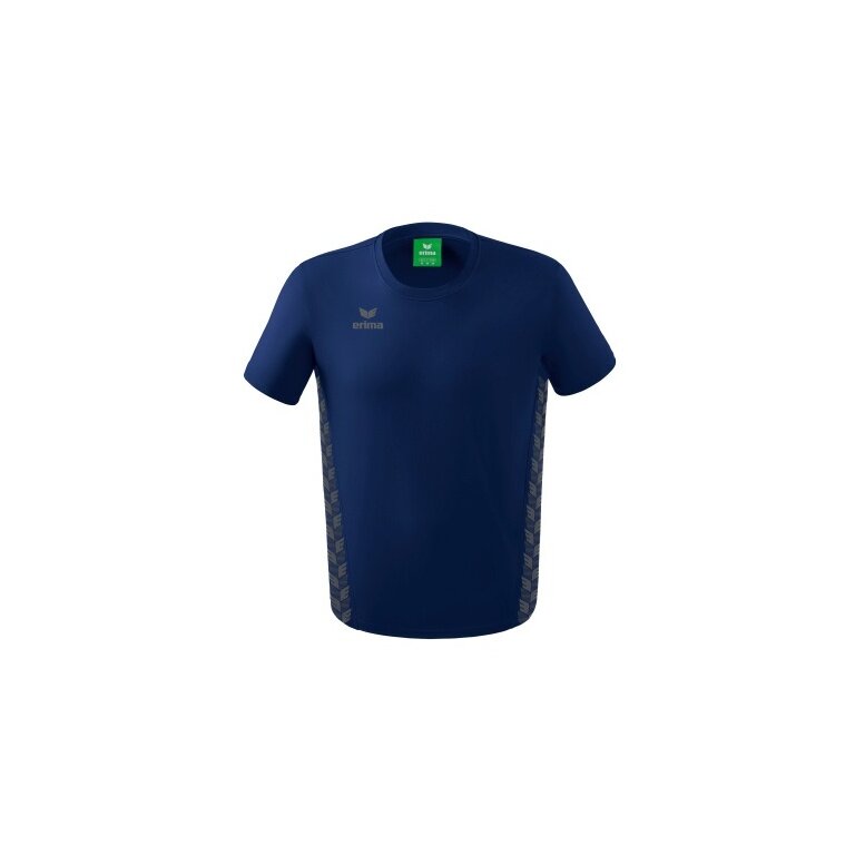 Erima Leisure T-shirt Essential Team - soft cotton blend, classic cut - navy blue/grey Boys