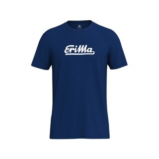 Erima Leisure T-shirt Retro 2.0 (100% Cotton) navy blue Men's
