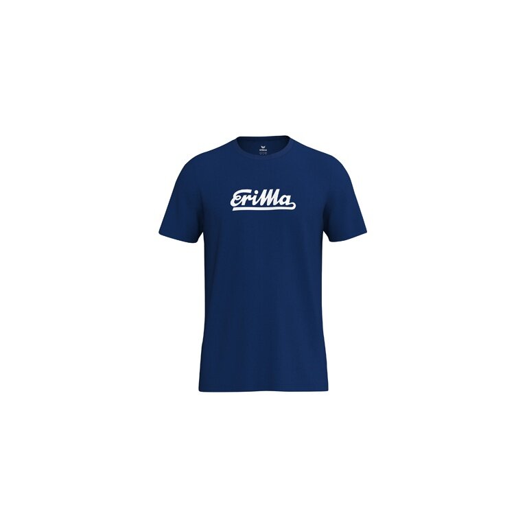 Erima Leisure T-shirt Retro 2.0 (100% Cotton) navy blue Men's