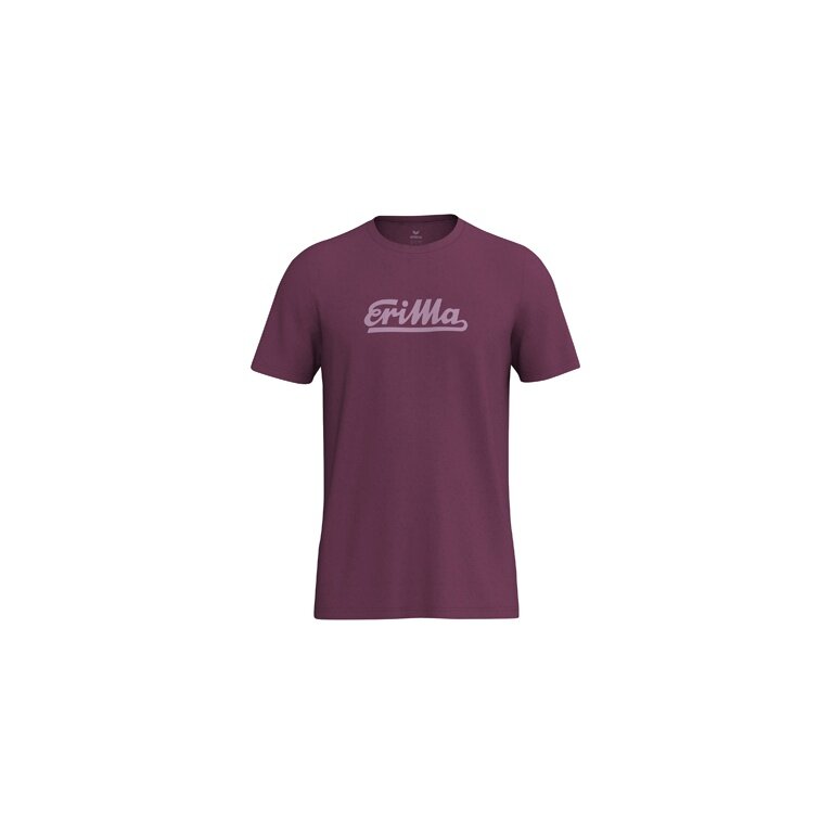 Erima Leisure T-shirt Retro 2.0 (100% Cotton) burgundy Men's