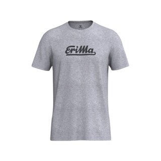 Erima Leisure T-shirt Retro 2.0 (100% Cotton) melange grey Men's