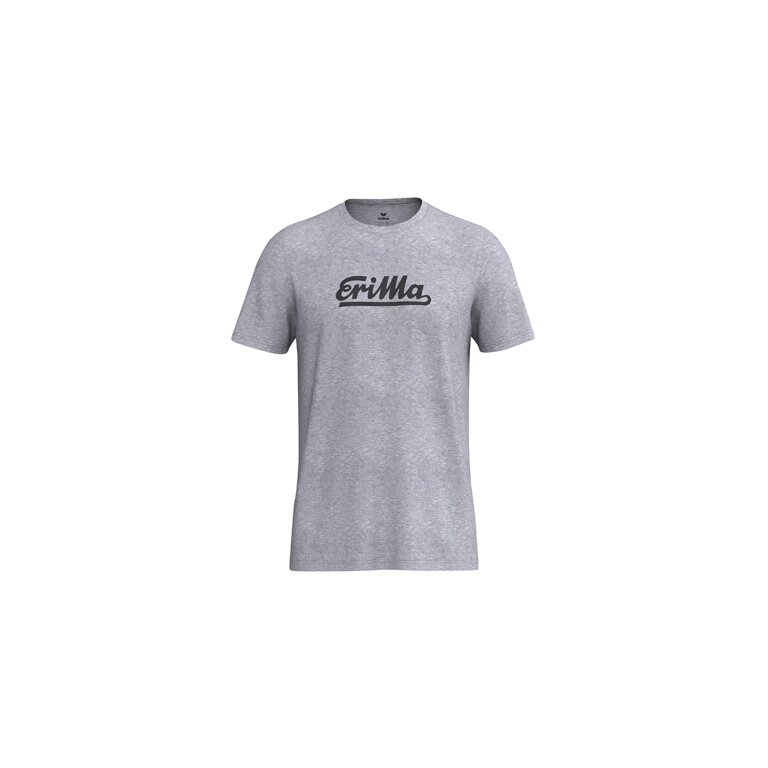 Erima Leisure T-shirt Retro 2.0 (100% Cotton) melange grey Men's