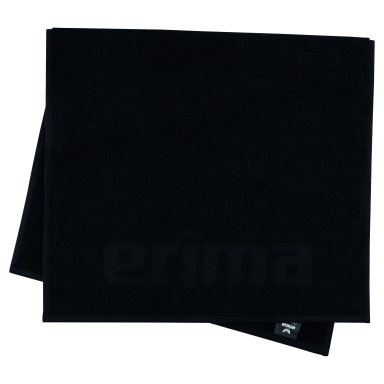 Erima towel (cotton) black 70x140cm
